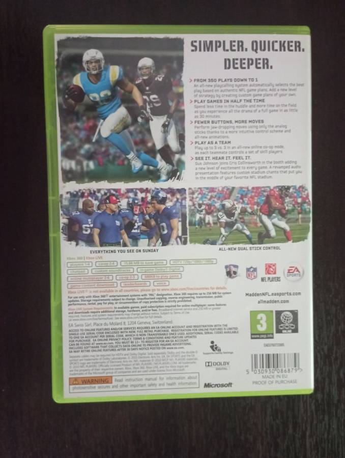 Madden NFL 11 [Xbox360]